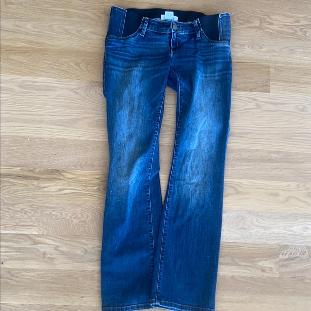 Bootcut Inset Panel Maternity Jeans - Picture 2 of 4